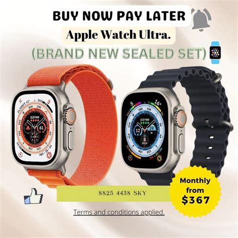 apple watch in installments